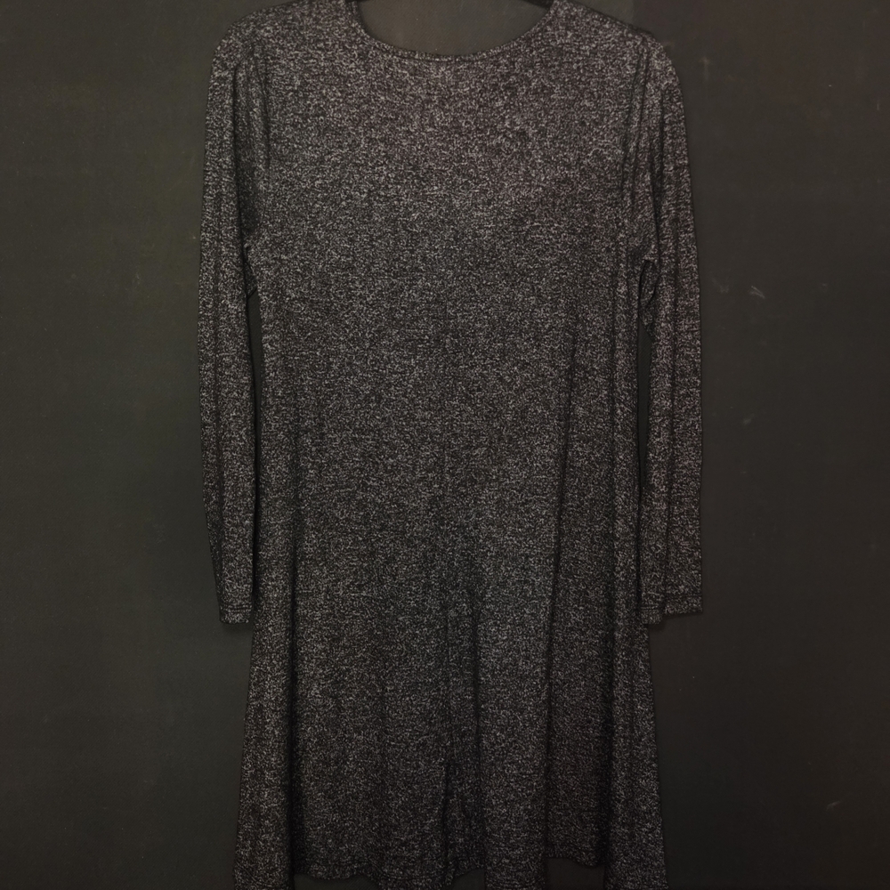 Old Navy Charcoal Long Sleeve Dress